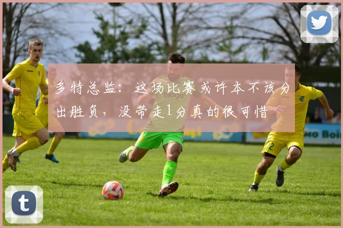 多特总监：这场比赛或许本不该分出胜负，没带走1分真的很可惜
